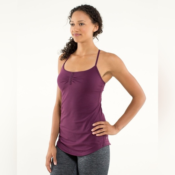 lululemon athletica Tops - Lululemon Women’s Atma Tank- Plum- Size 12
